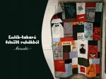 EMLÉK-takaró felnőtt ruhákból